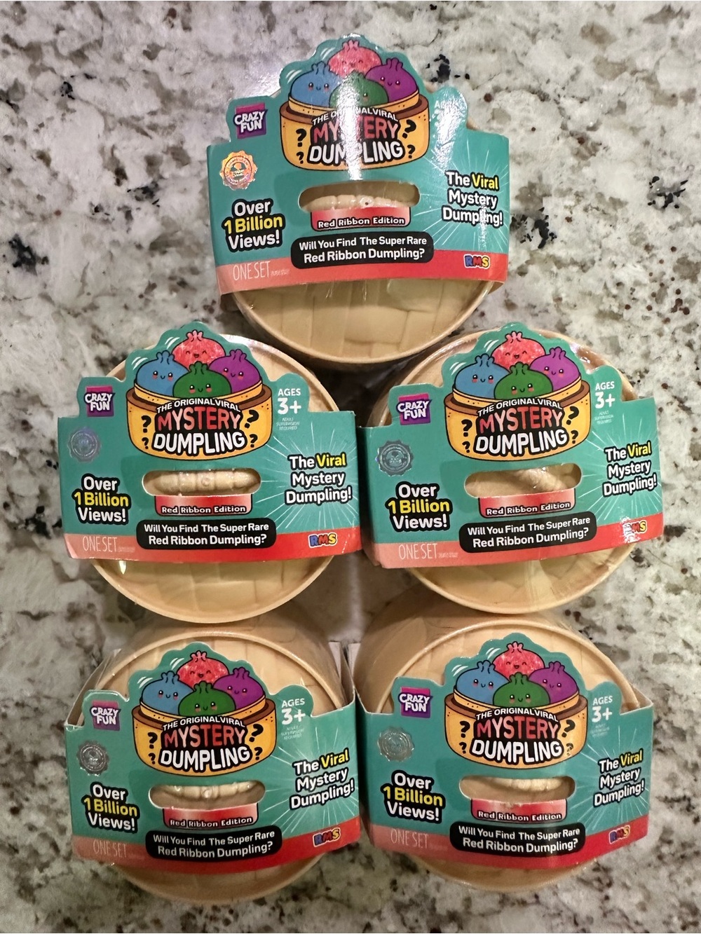 5 Mini RMS Crazy Fun Mystery Dumpling-Red Ribbon Edition